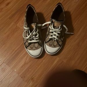 Selling Coach sneakers size 12 runs small